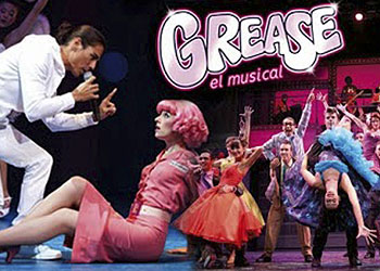 Cartel de Grease, el musical