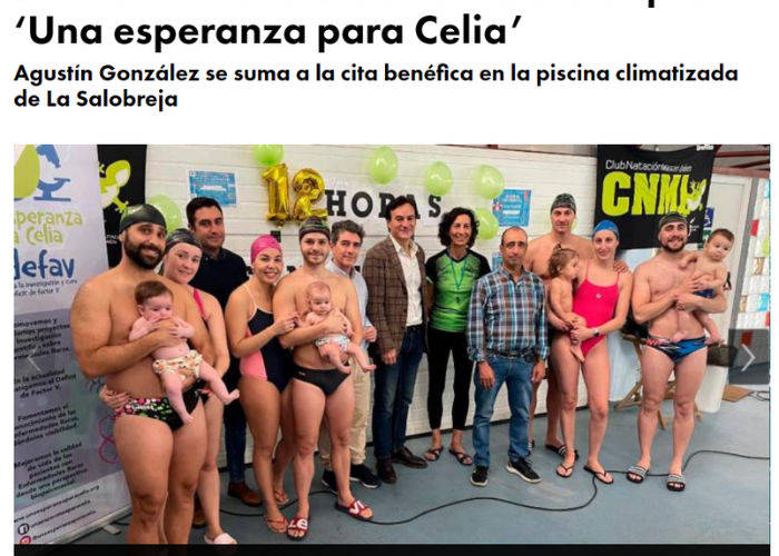 12 horas nadando en Diario Jaén