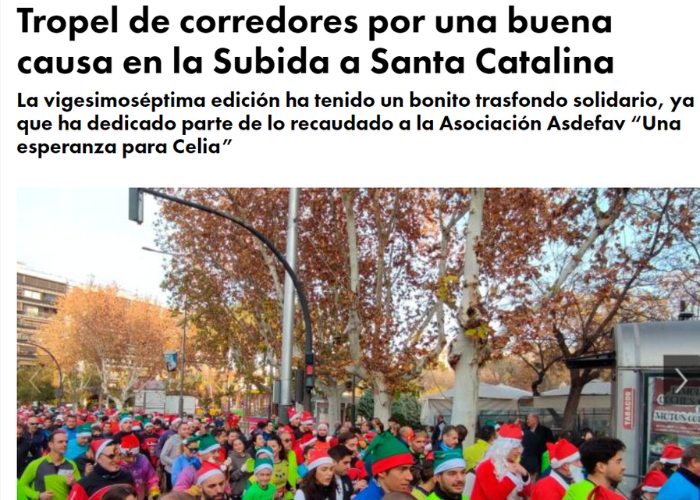 Subida al Castillo de Santa Catalina en Diario Jaén