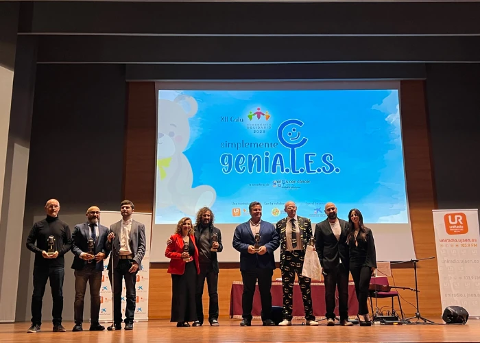 Recibimos un premio por parte de la Asociación ALES Jaén
