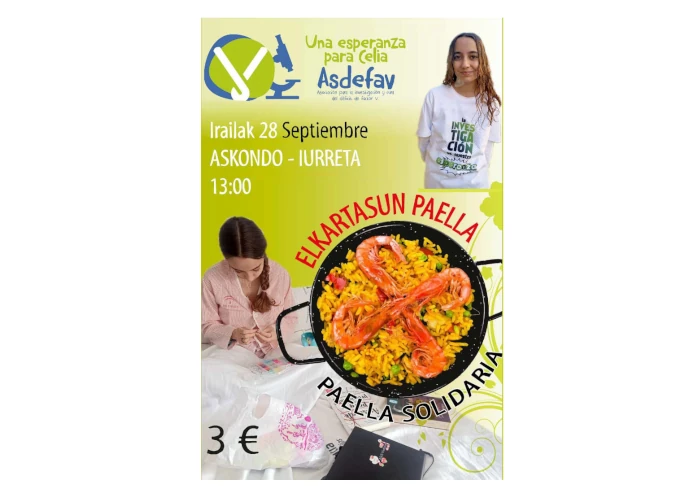 Segunda paella solidaria