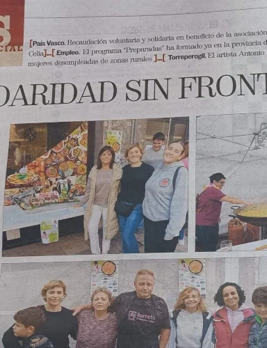 El Diario Jaén publica el éxito de nuestra paella solidaria