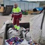 Más tapones solidarios, esta vez del CEIP Vicente Aleixandre de Granada