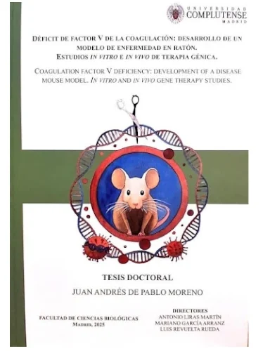 Segunda Tesis Doctoral sobre el Proyecto de Investigación del déficit de factor V
